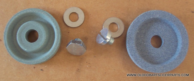 HOBART SHARPENER STONES & RETAINING NUTS